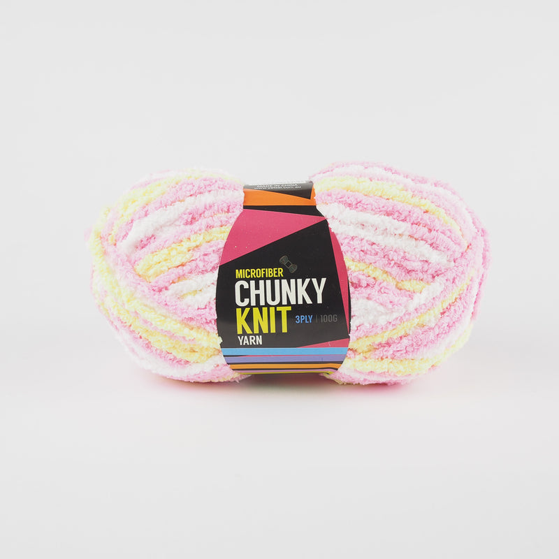Microfiber Chunky Knit Yarn 100g (16 colours available) - Oz Yarn