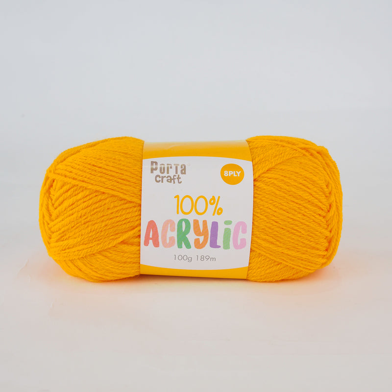 Porta Craft 100% acrylic 8ply - Oz Yarn
