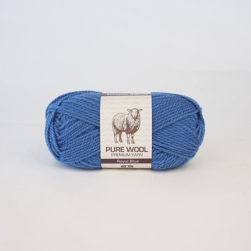 Pure Wool Yarn - 100% Wool - 8ply 50g - Oz Yarn