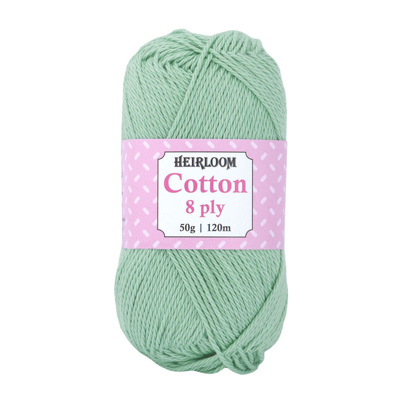 Heirloom Cotton 8ply - 100% Cotton 50g