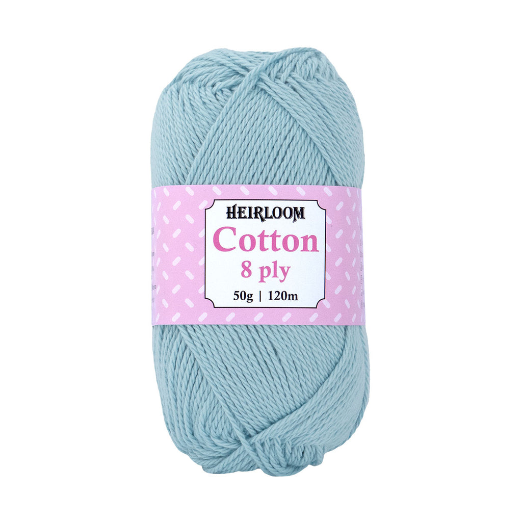 Heirloom Cotton 8ply - 100% Cotton 50g