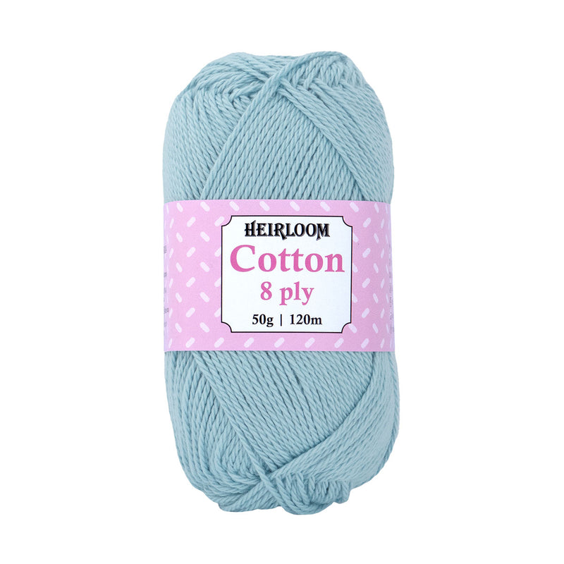 Heirloom Cotton 8ply - 100% Cotton 50g