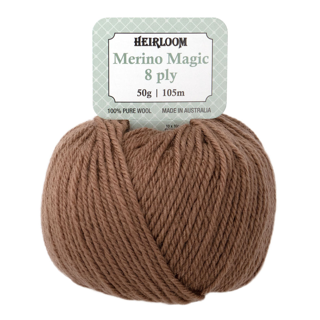 Heirloom Merino Magic 8 ply - 100% Merino Wool 50g