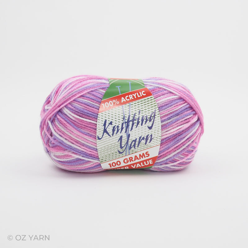 Yatsal Knitting Yarn 8 ply 100g - Multicolour