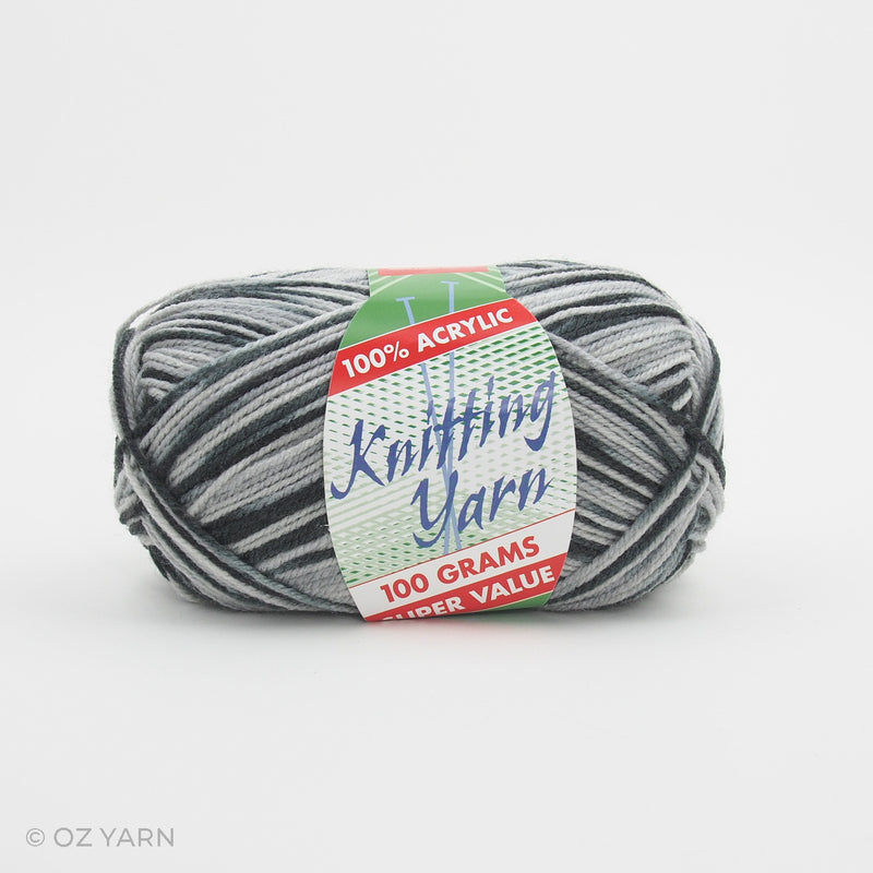 Yatsal Knitting Yarn 8 ply 100g - Multicolour