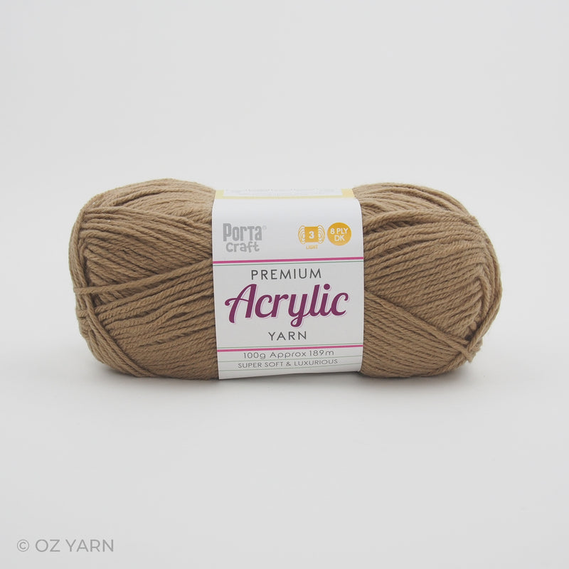 Porta Craft 100% acrylic 8ply - Pack of 10