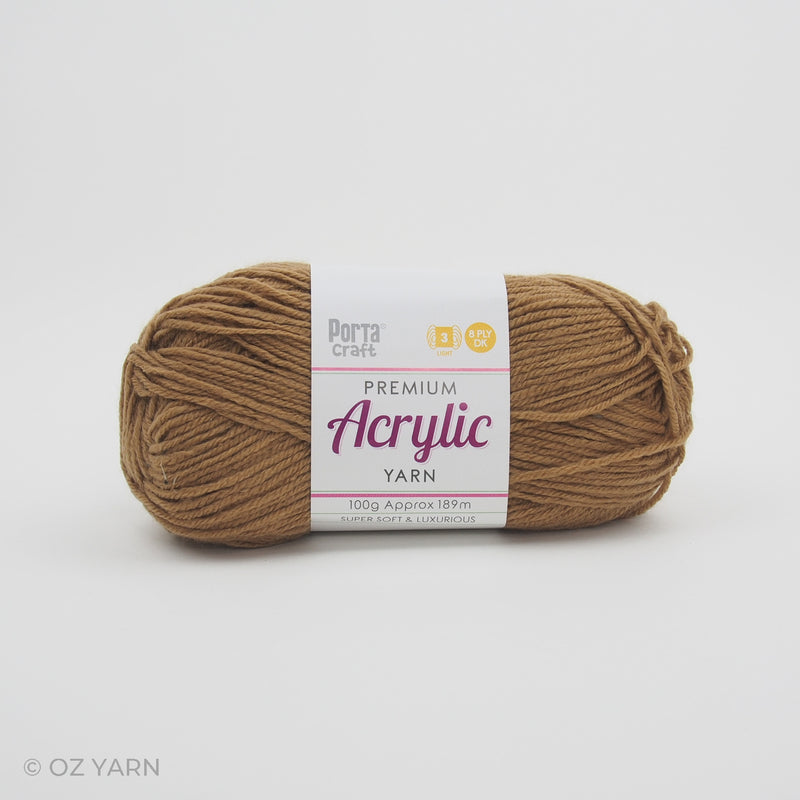 Porta Craft 100% acrylic 8ply - Pack of 10