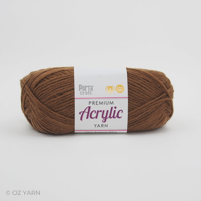 Porta Craft 100% acrylic 8ply - Pack of 10