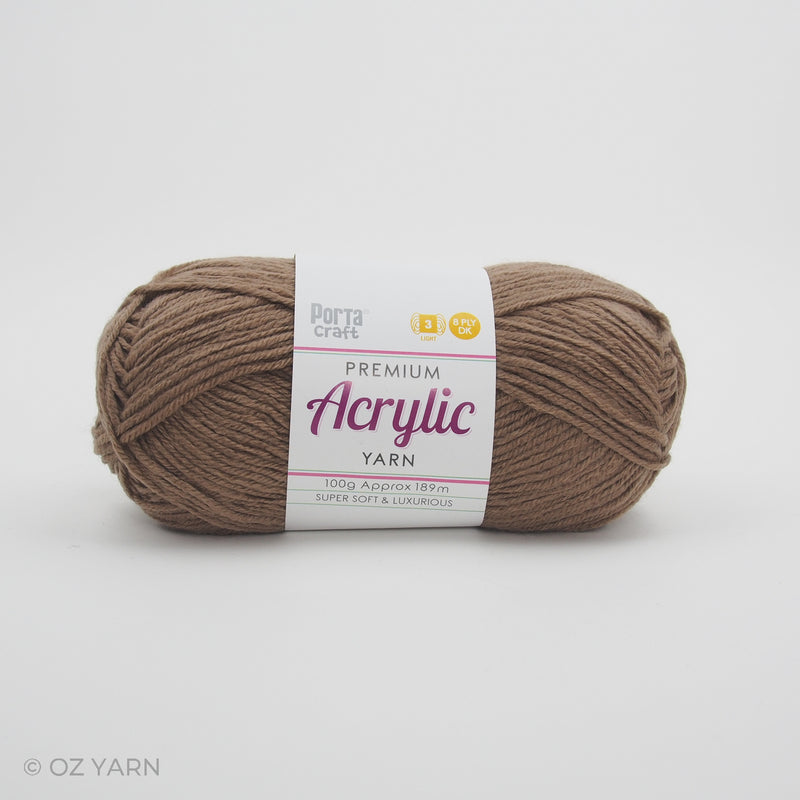 Porta Craft 100% acrylic 8ply - Pack of 10