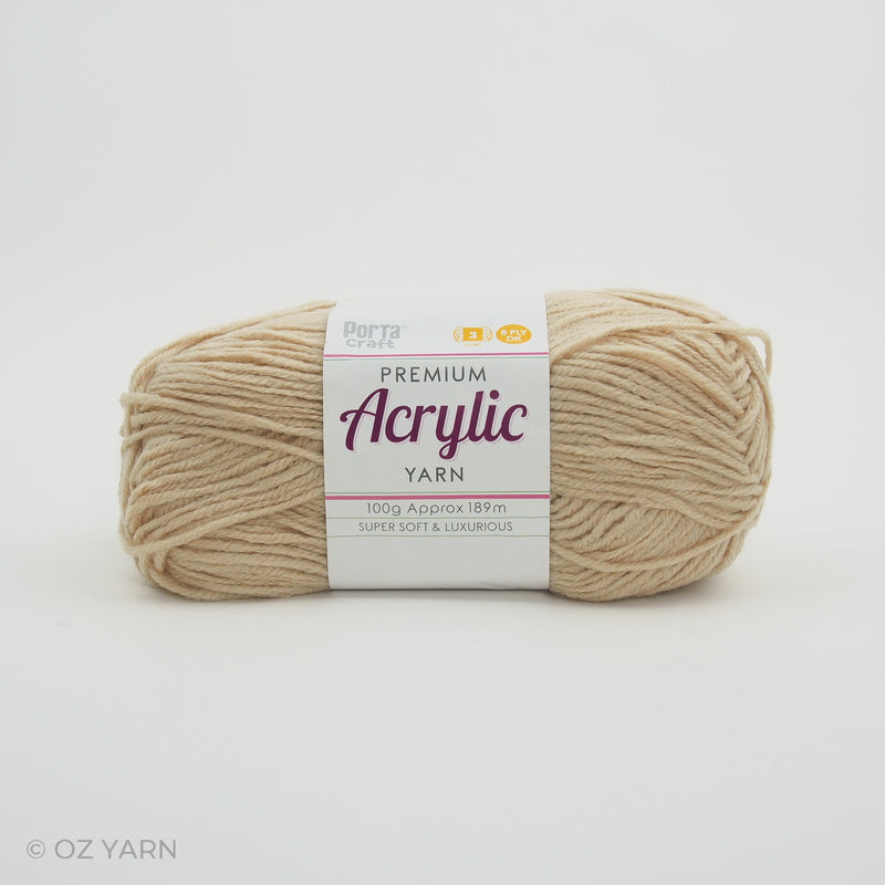 Porta Craft 100% acrylic 8ply - Pack of 10