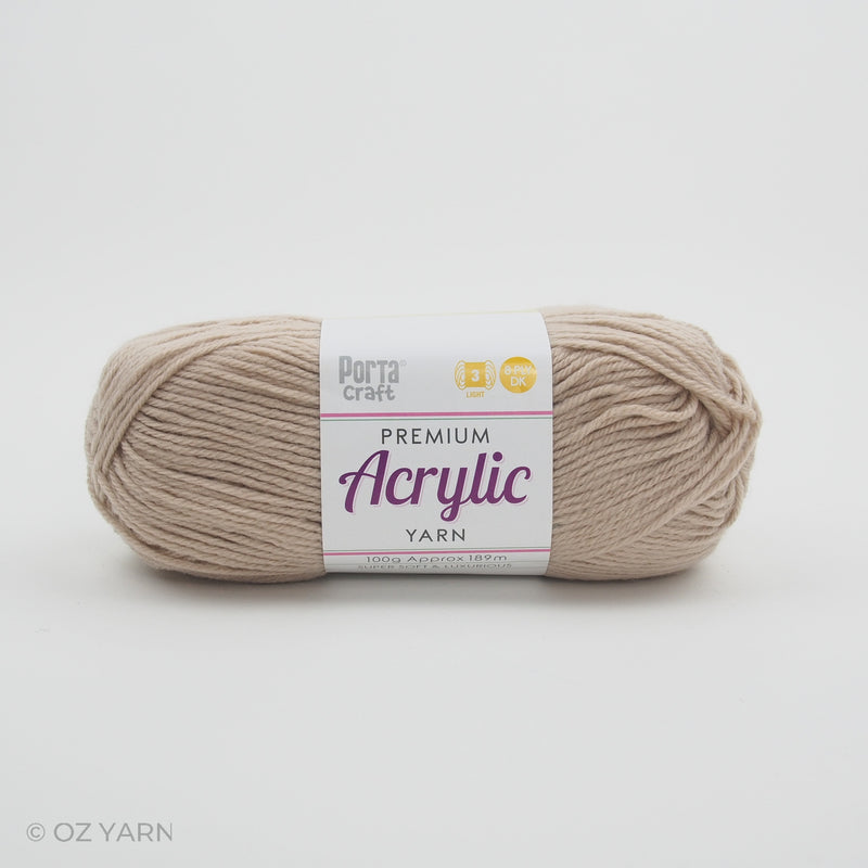 Porta Craft 100% acrylic 8ply - Pack of 10