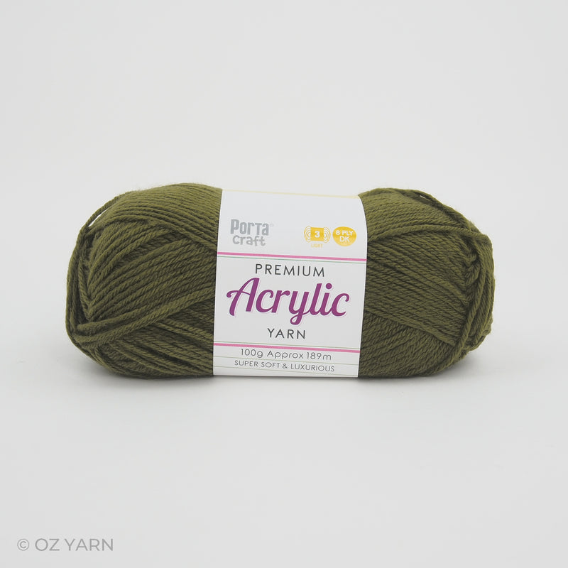 Porta Craft 100% acrylic 8ply - Pack of 10