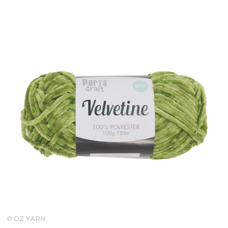 Porta Craft Velvetine Chenille Yarn 100g