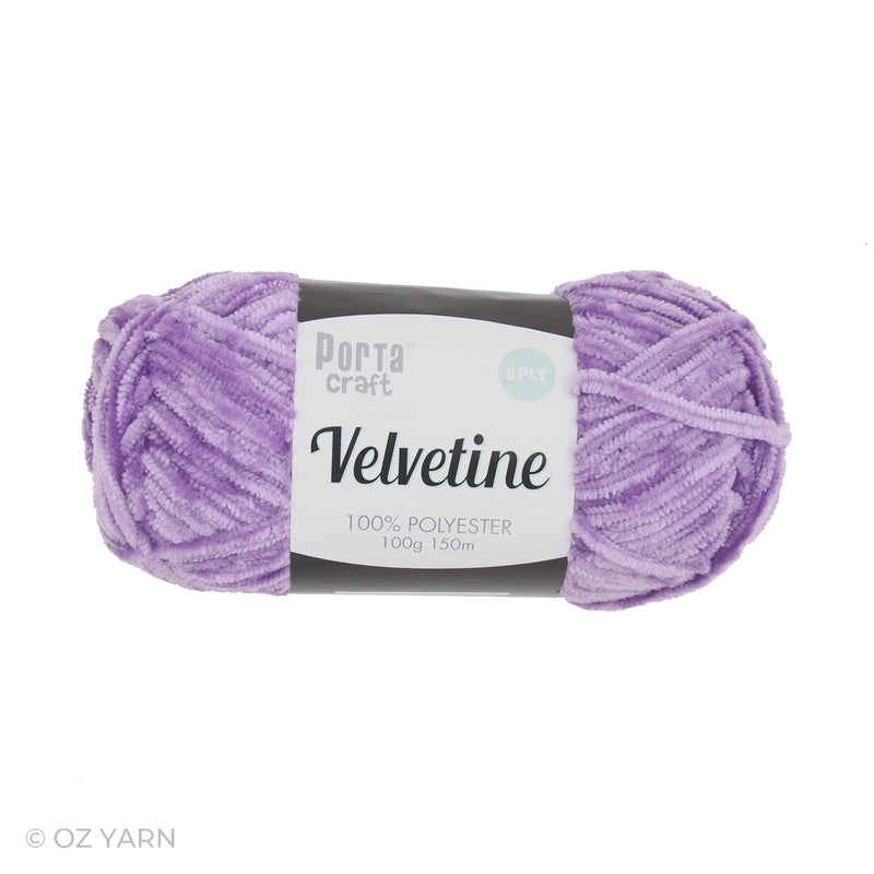 Porta Craft Velvetine Chenille Yarn 100g