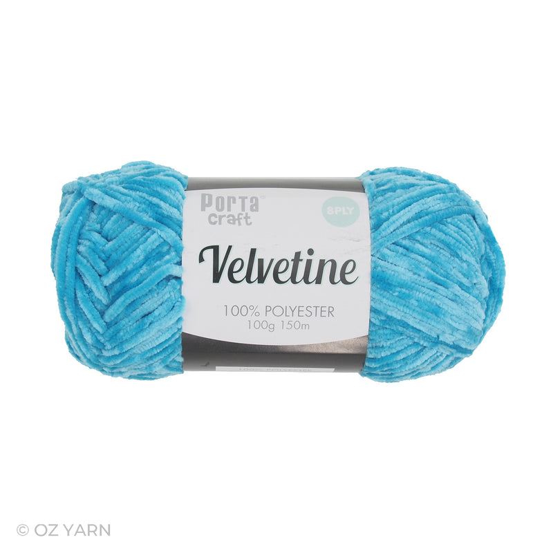 Porta Craft Velvetine Chenille Yarn 100g