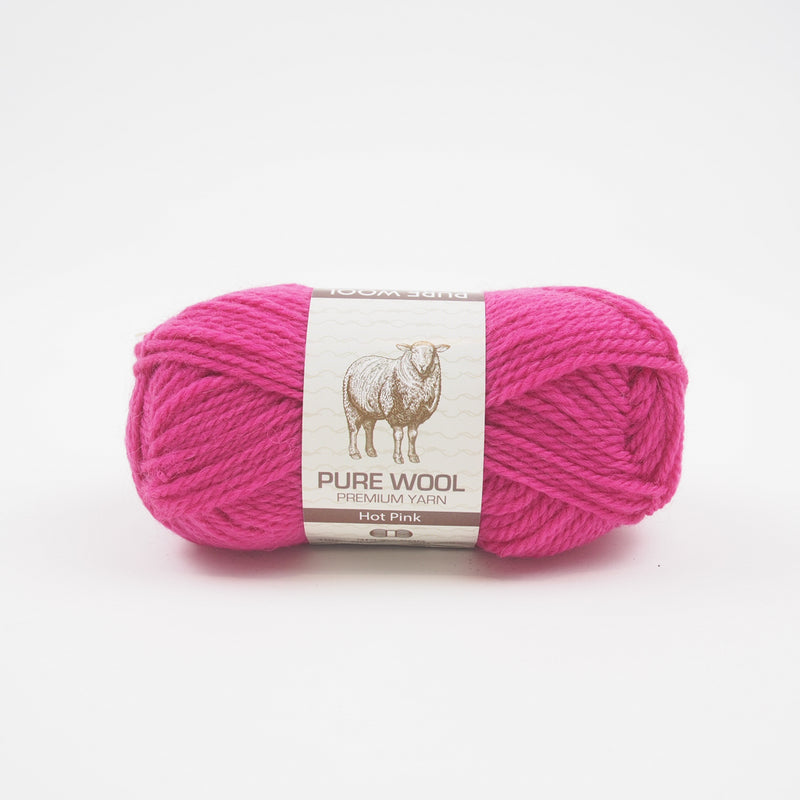 Pure Wool Yarn - 100% Wool - 8ply 50g – OZ YARN