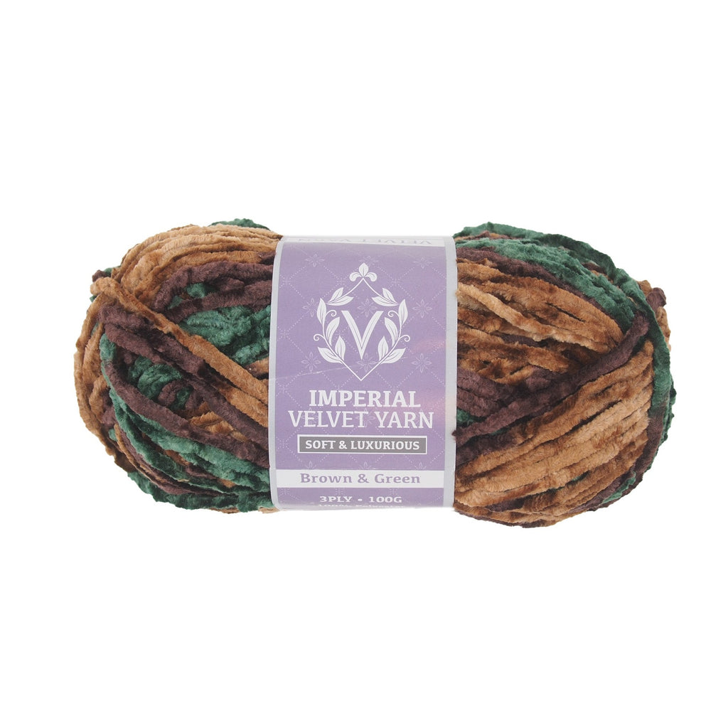 Yatsal Imperial Velvet Multicolour Chenille Yarn 100g