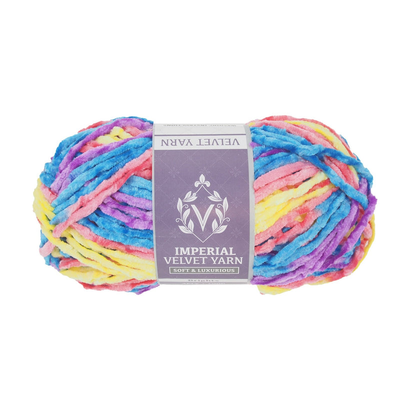 Yatsal Imperial Velvet Multicolour Chenille Yarn 100g – OZ YARN