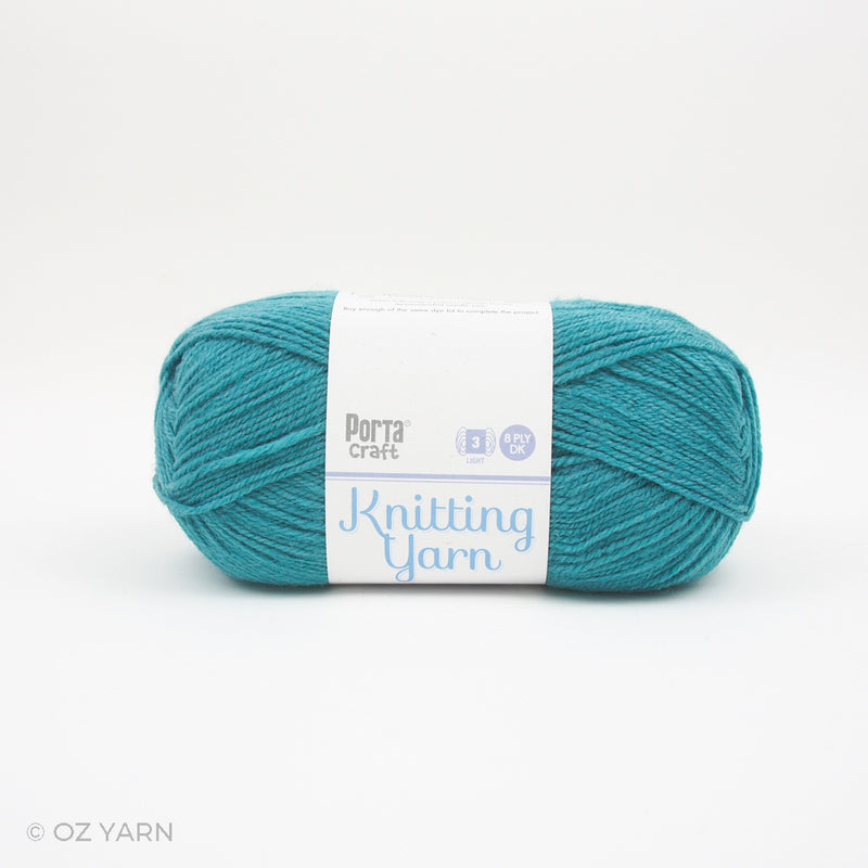 Porta Craft Acrylic/Polyester Blend 8ply Yarn 100g (Pack of 10)