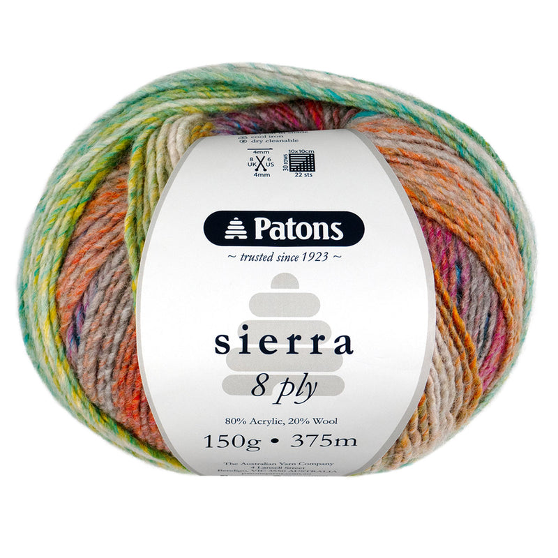 Patons Sierra 8ply 150g