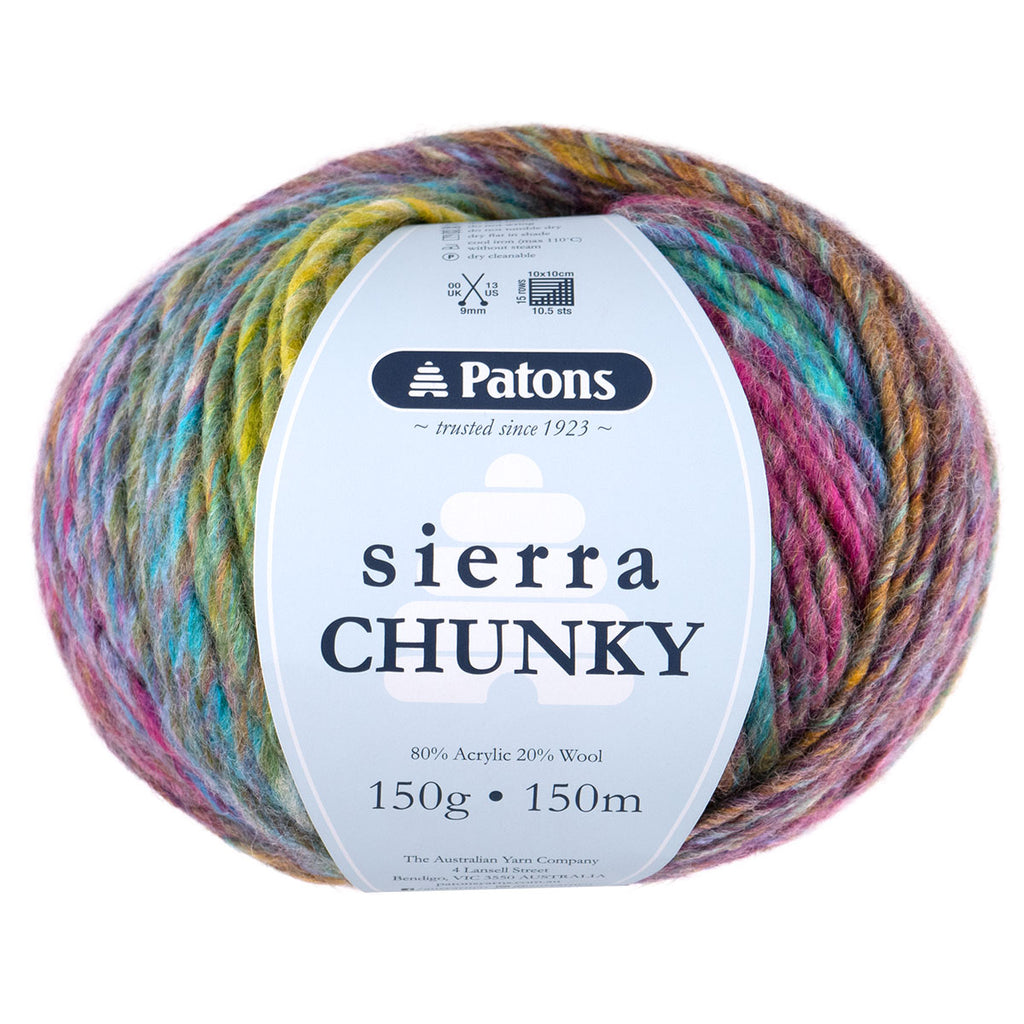 Patons Sierra Chunky 8ply 150g