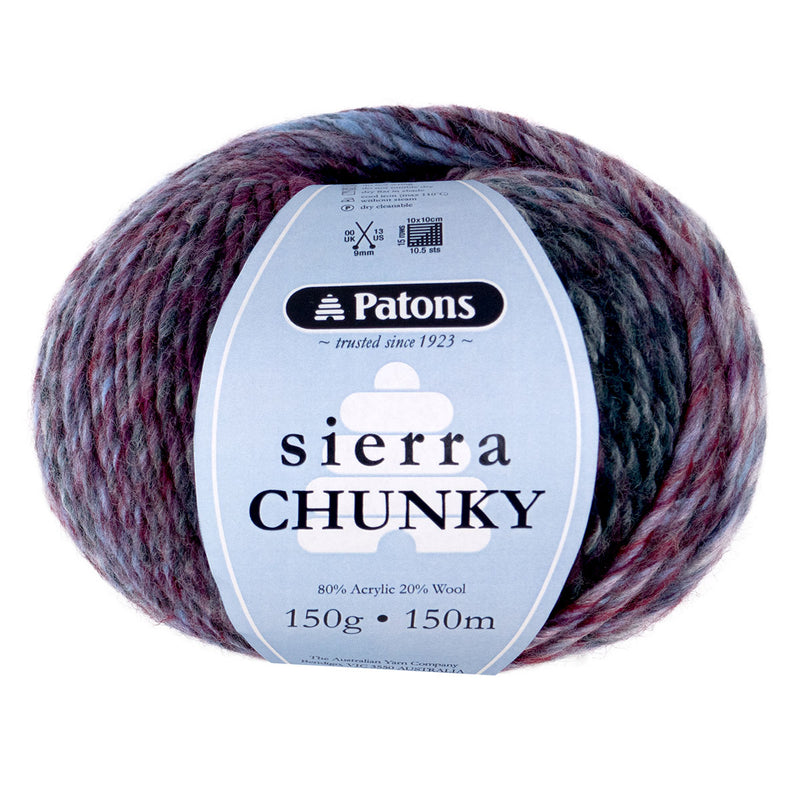 Patons Sierra Chunky 8ply 150g