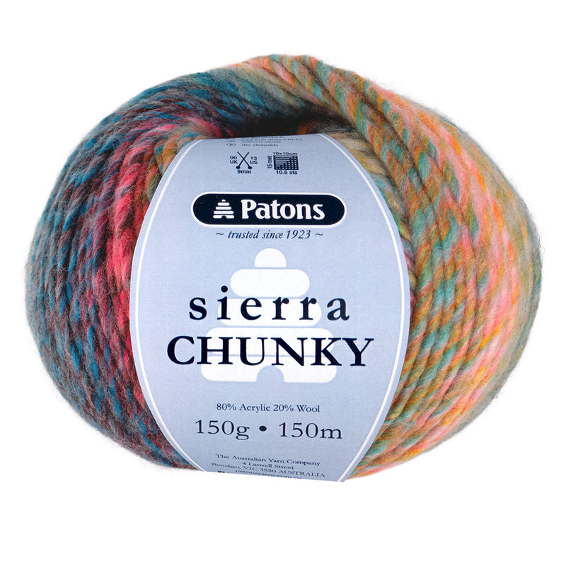 Patons Sierra Chunky 8ply 150g
