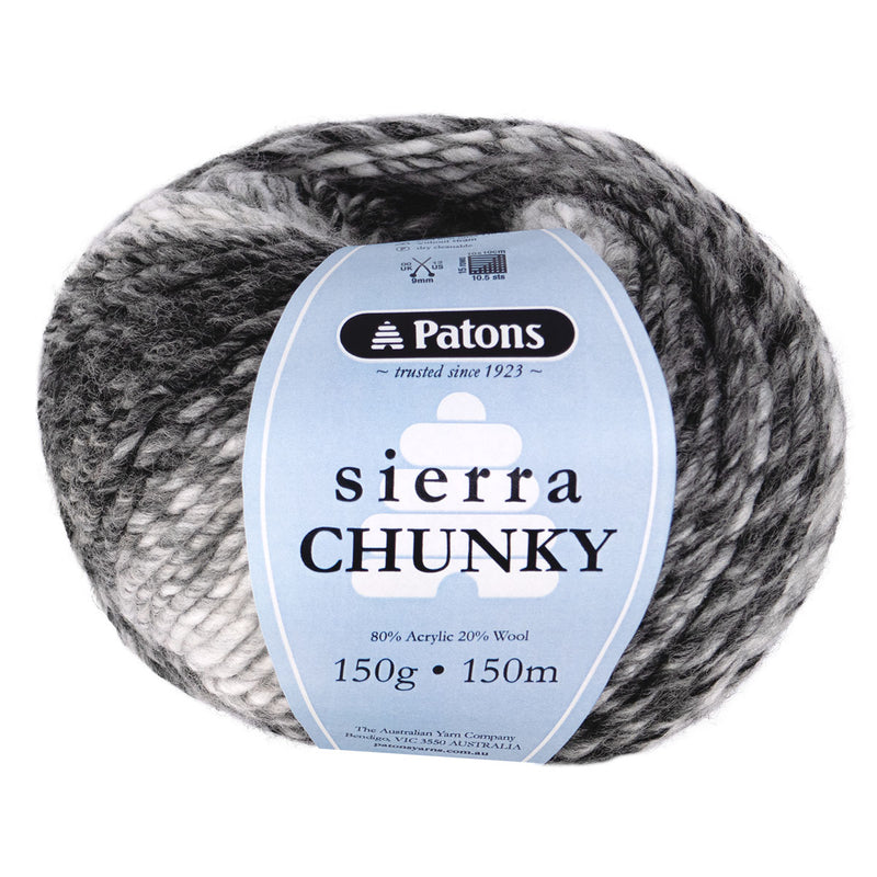 Patons Sierra Chunky 8ply 150g