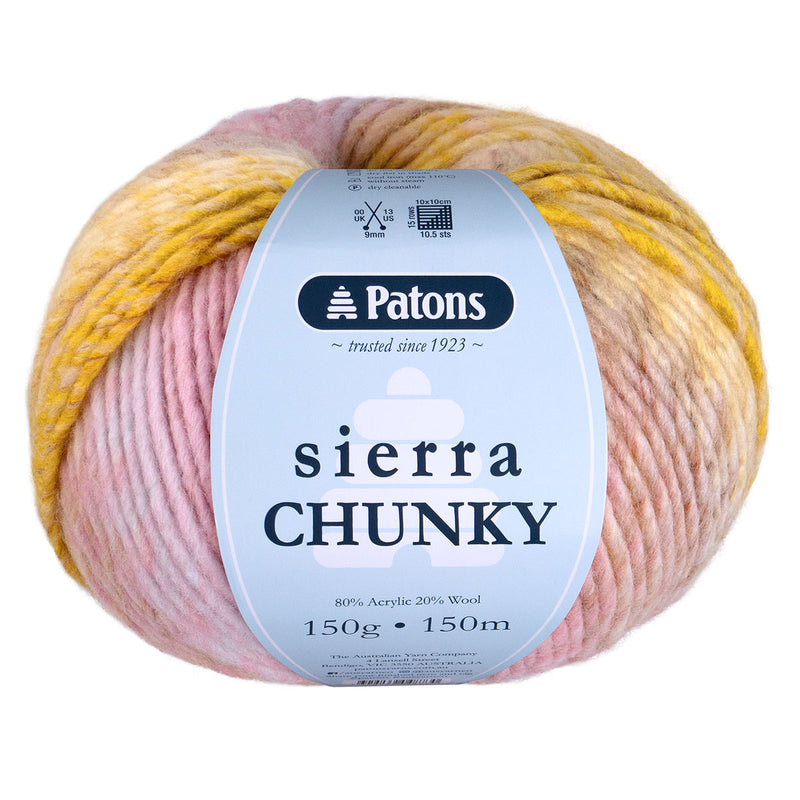 Patons Sierra Chunky 8ply 150g