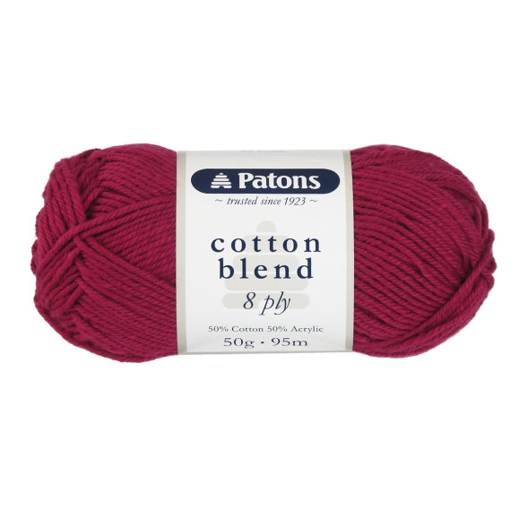 Patons Cotton Blend 8ply 50g