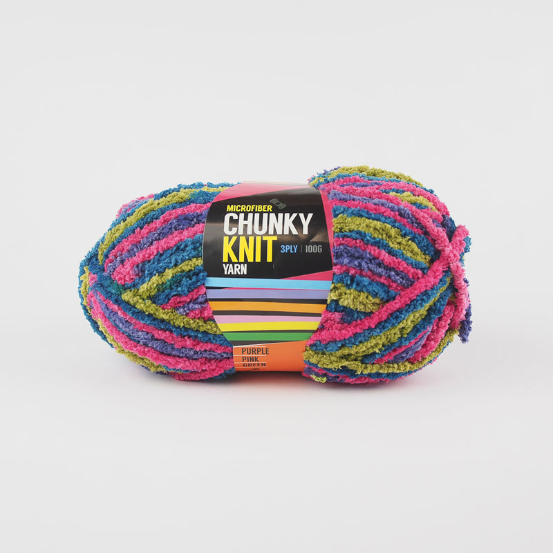 Microfiber Chunky Knit Yarn 100g (16 colours available) - Oz Yarn