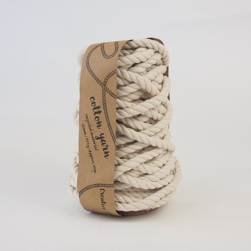 Creative Corner Macrame Cotton Rope 400g - Recycled material – OZ YARN
