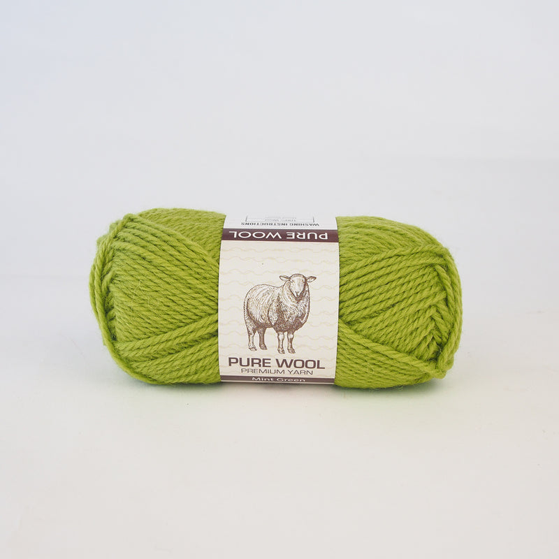 Pure Wool Yarn - 100% Wool - 8ply 50g – OZ YARN
