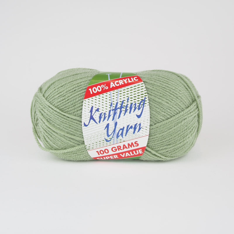 Makr Baby Soft Crochet & Knitting Yarn 8ply, White- 100g Acrylic
